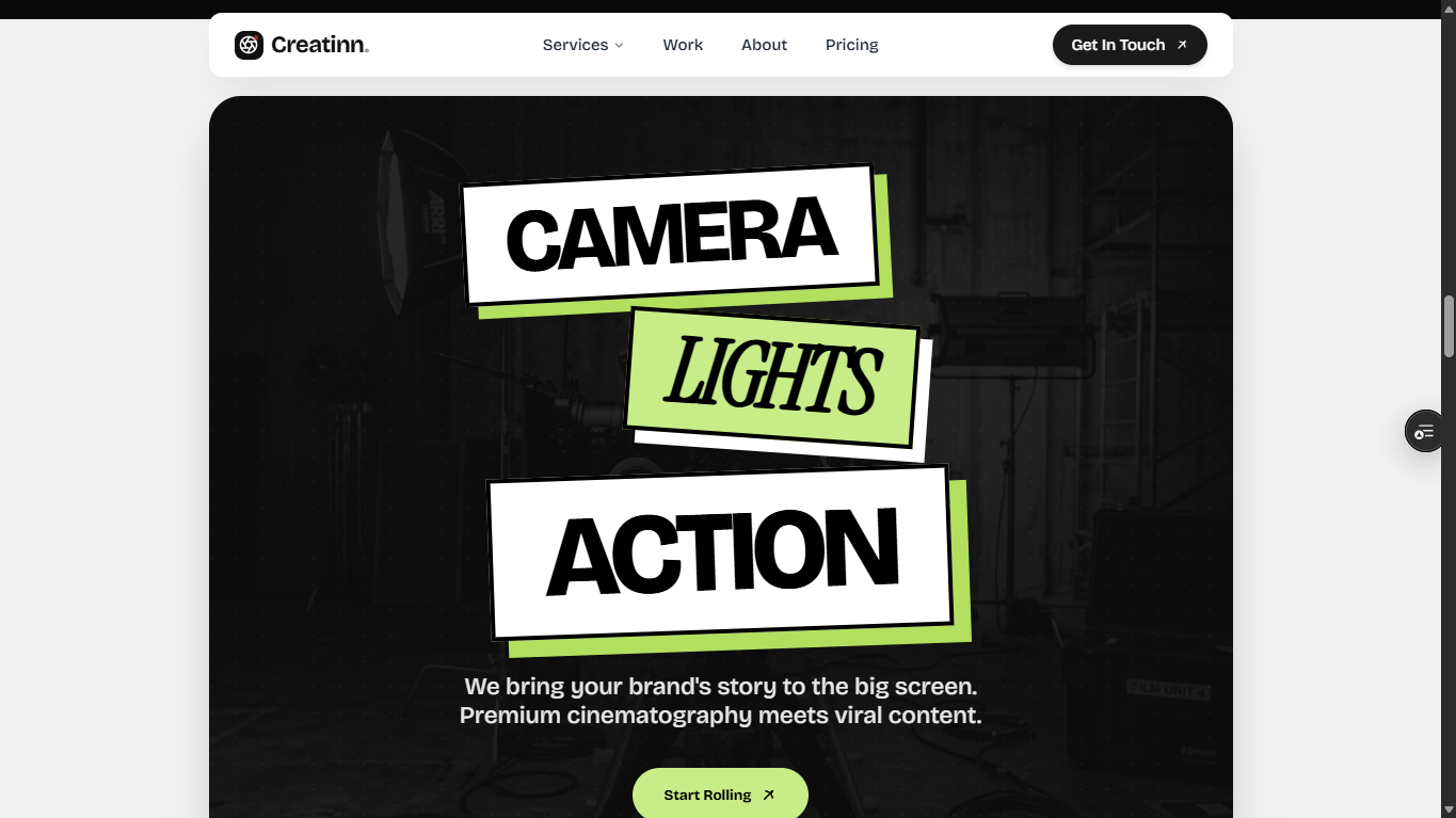 Creatinn Agency services