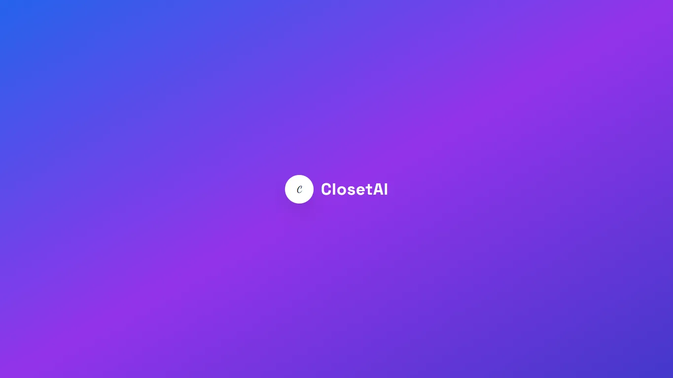 ClosetAI