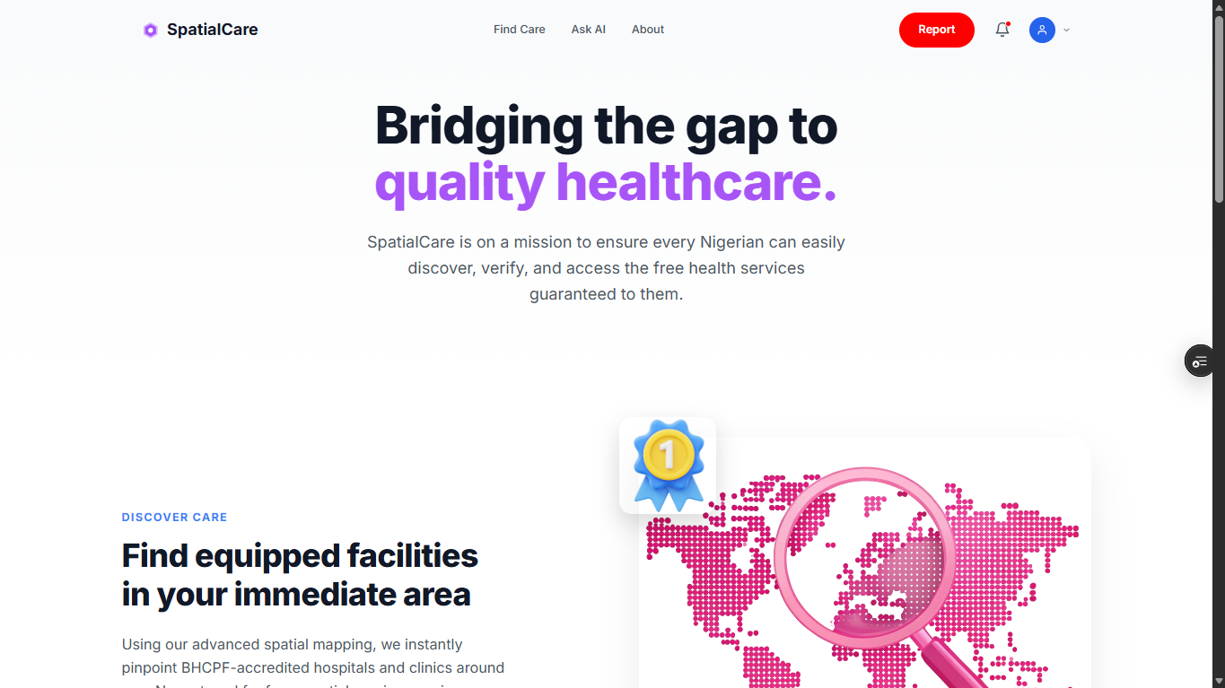 SpatialCare language support